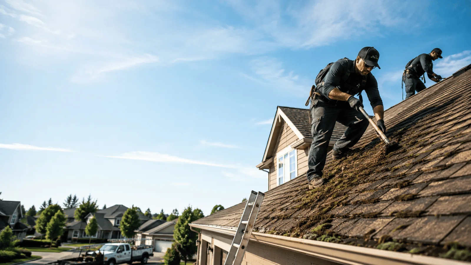 Roof Moss Removal in Snow Hill, MD near me